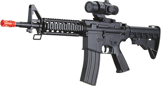 D99 LPEG Full-Auto M4 RIS AEG Airsoft Rifle w/Scope, Battery and Charger Included